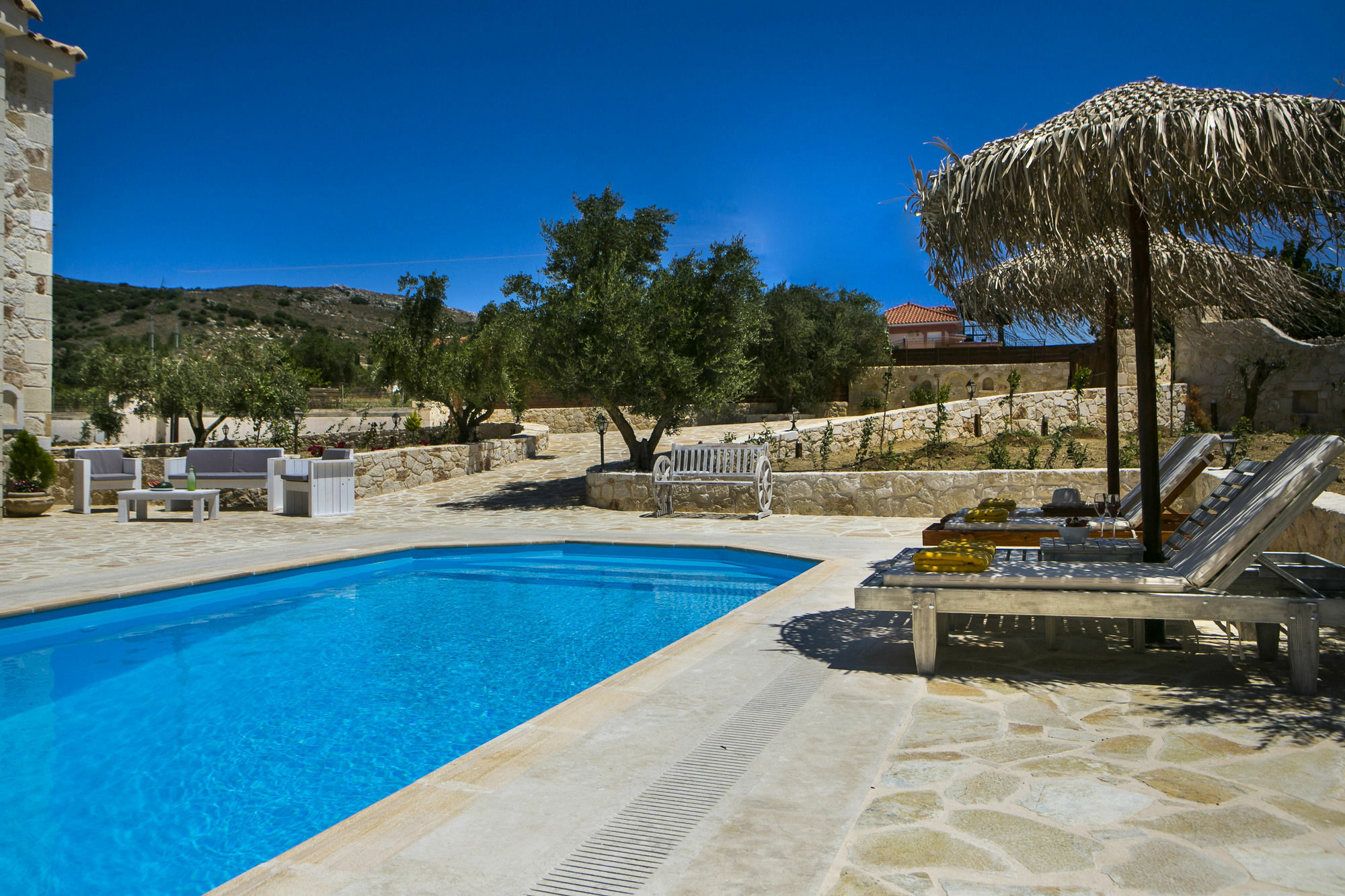 Villa Ydria Chavriáta Exterior foto